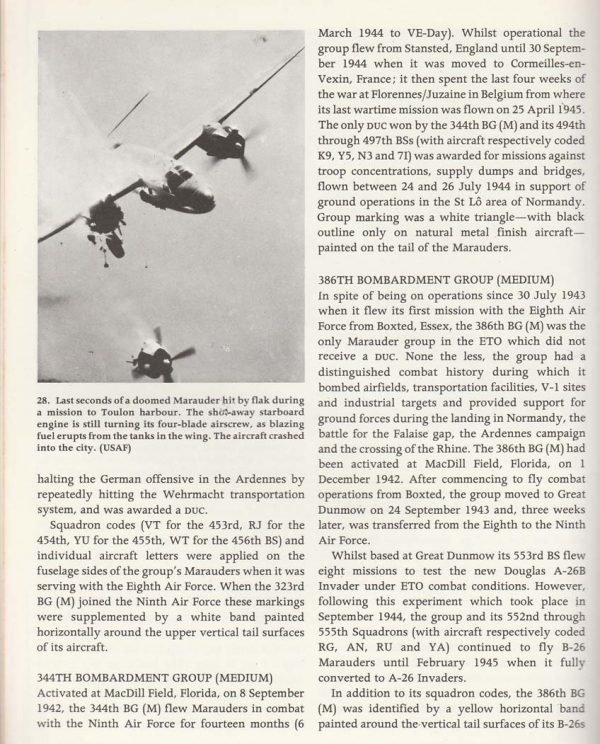USAAF MEDIUM BOMBER UNITS - Image 5