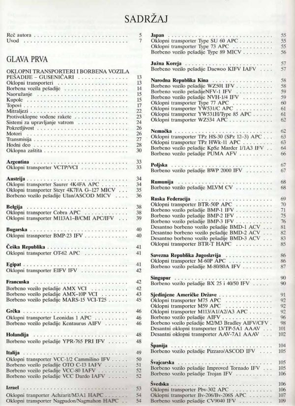 OKLOPNI TRANSPORTERI 1945-2005 - Image 2