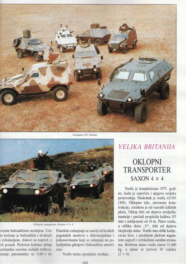 OKLOPNI TRANSPORTERI 1945-2005 - Image 4