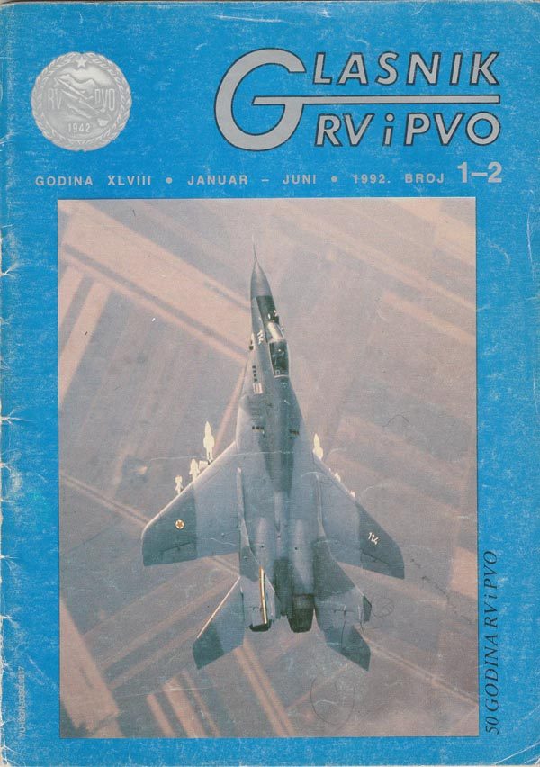 GLASNIK RV i PVO 1992 Br 1-2