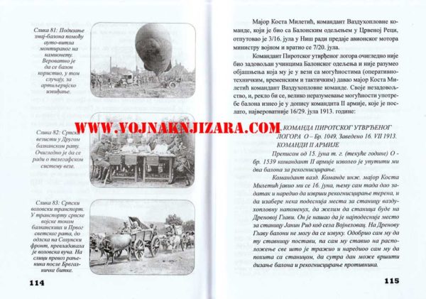 SRPSKO VAZDUHOPLOVSTVO U BALKANSKIM RATOVIMA 1912-1913. - Image 10