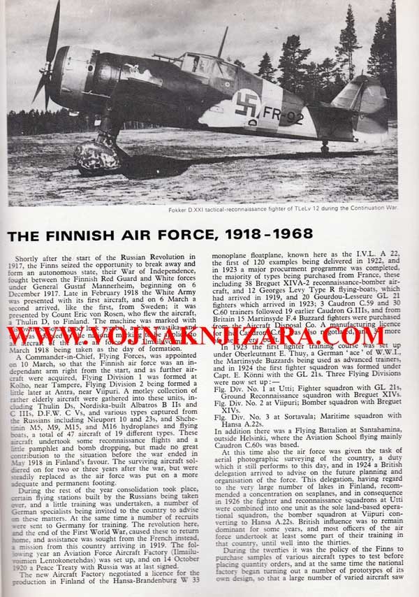 Finnish Air Force 1918-1968 - Image 2