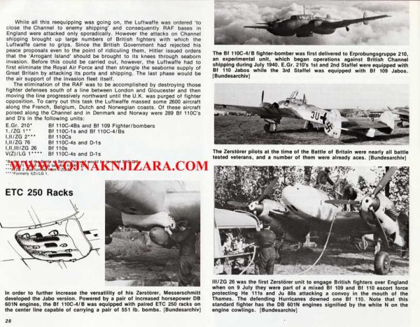 Messerschmitt Bf 110 Zerstorer in Action - Image 2
