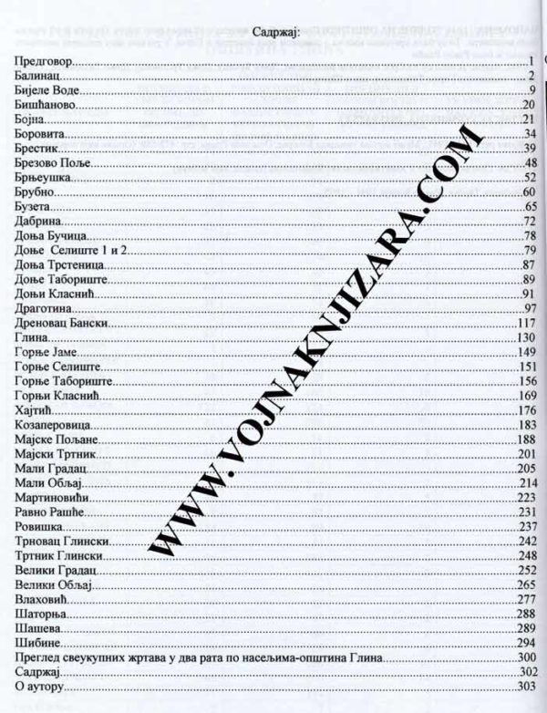 Nepotpuni spisak srpskih žrtava opštine Glina - Haler D. Jovo - Image 2