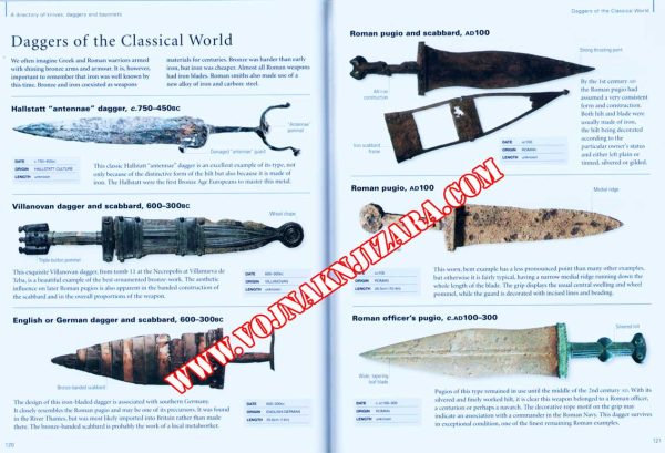 THE ILLUSTRATED ENCYCLOPEDIA OF KNIVES DAGGERS & BAYONETS - Image 7