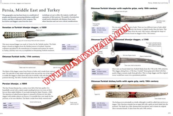 THE ILLUSTRATED ENCYCLOPEDIA OF KNIVES DAGGERS & BAYONETS - Image 10