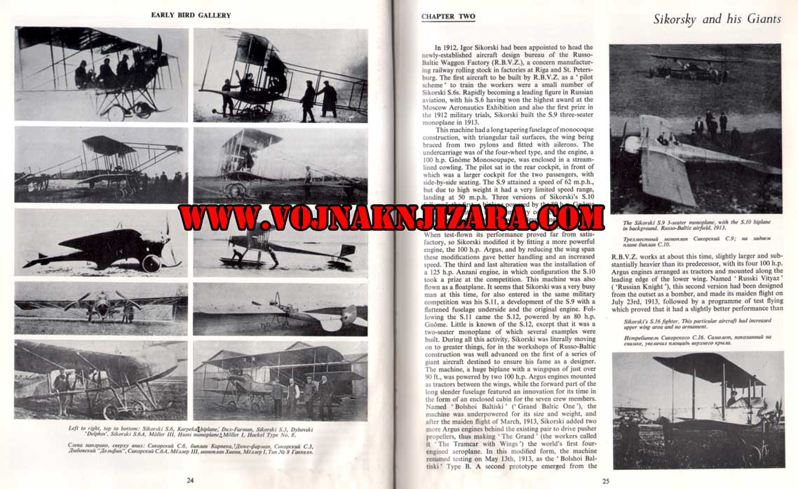 Russian Civil and Military Aircraft 1884–1969 - Слика 3
